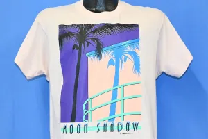 80s Moon Shadow Palm Tree Fort Lauderdale Florida t-shirt Large