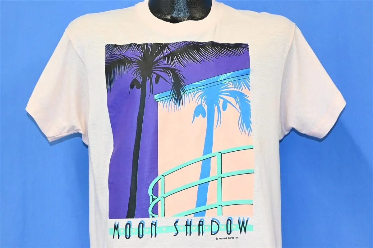 80s Moon Shadow Palm Tree Fort Lauderdale Florida t-shirt Large