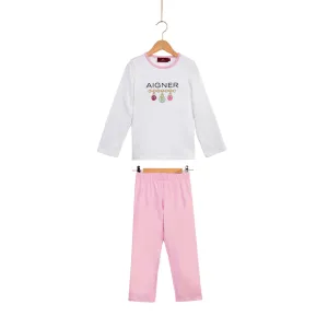 Aigner Kids Girl's Sweet Lilac Pajamas Set