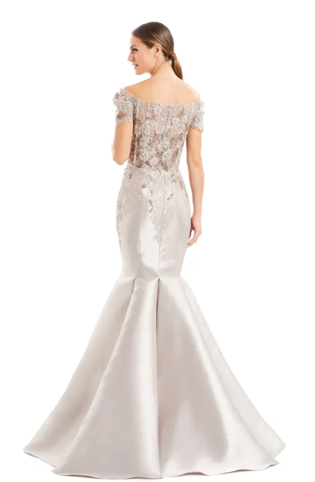 Alexander by Daymor - 1667 - Off-Shoulder Embroidered Evening Gown