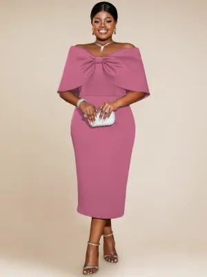 AOMEIDRESS Cocktail Dress Women Bodycon Off Shoulder Party Dresses