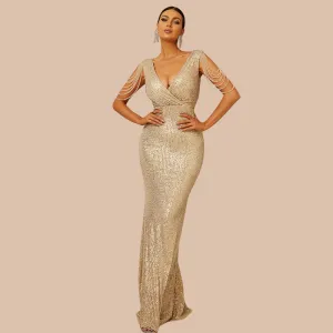 Armida Sequin Gown Dress
