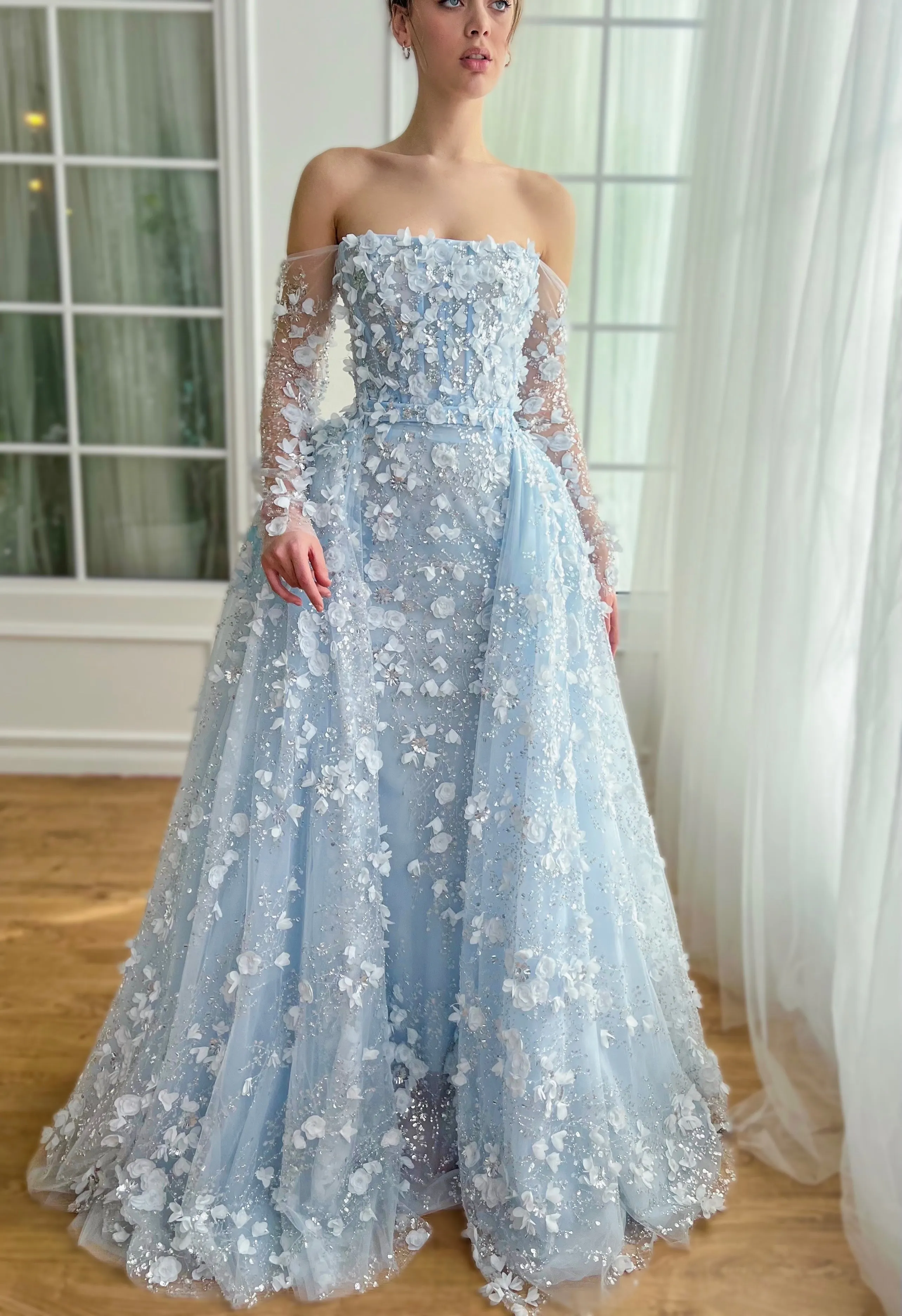 Baby Blue Serenade Gown