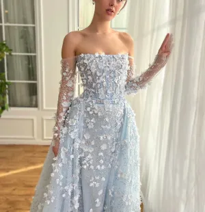 Baby Blue Serenade Gown