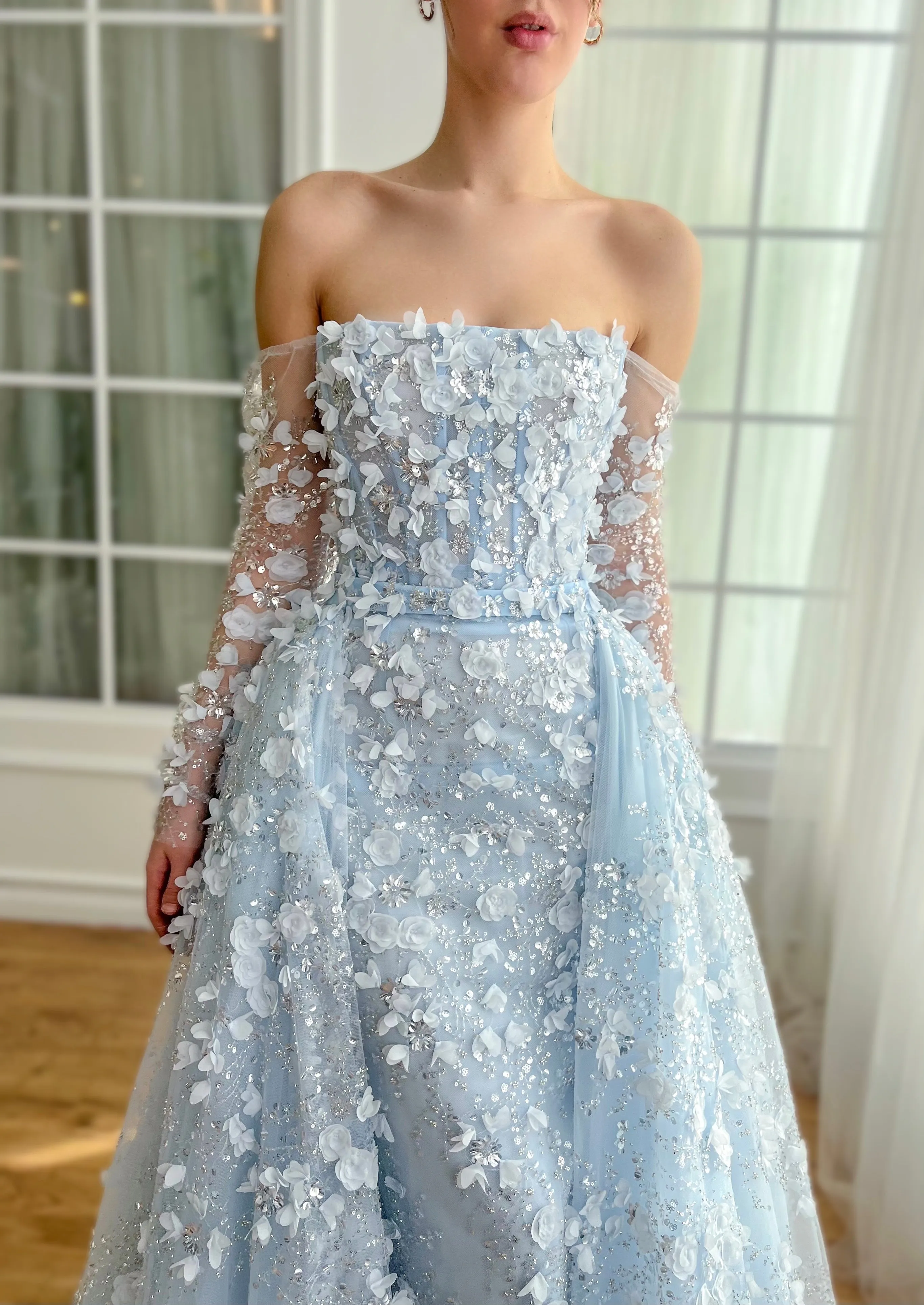 Baby Blue Serenade Gown