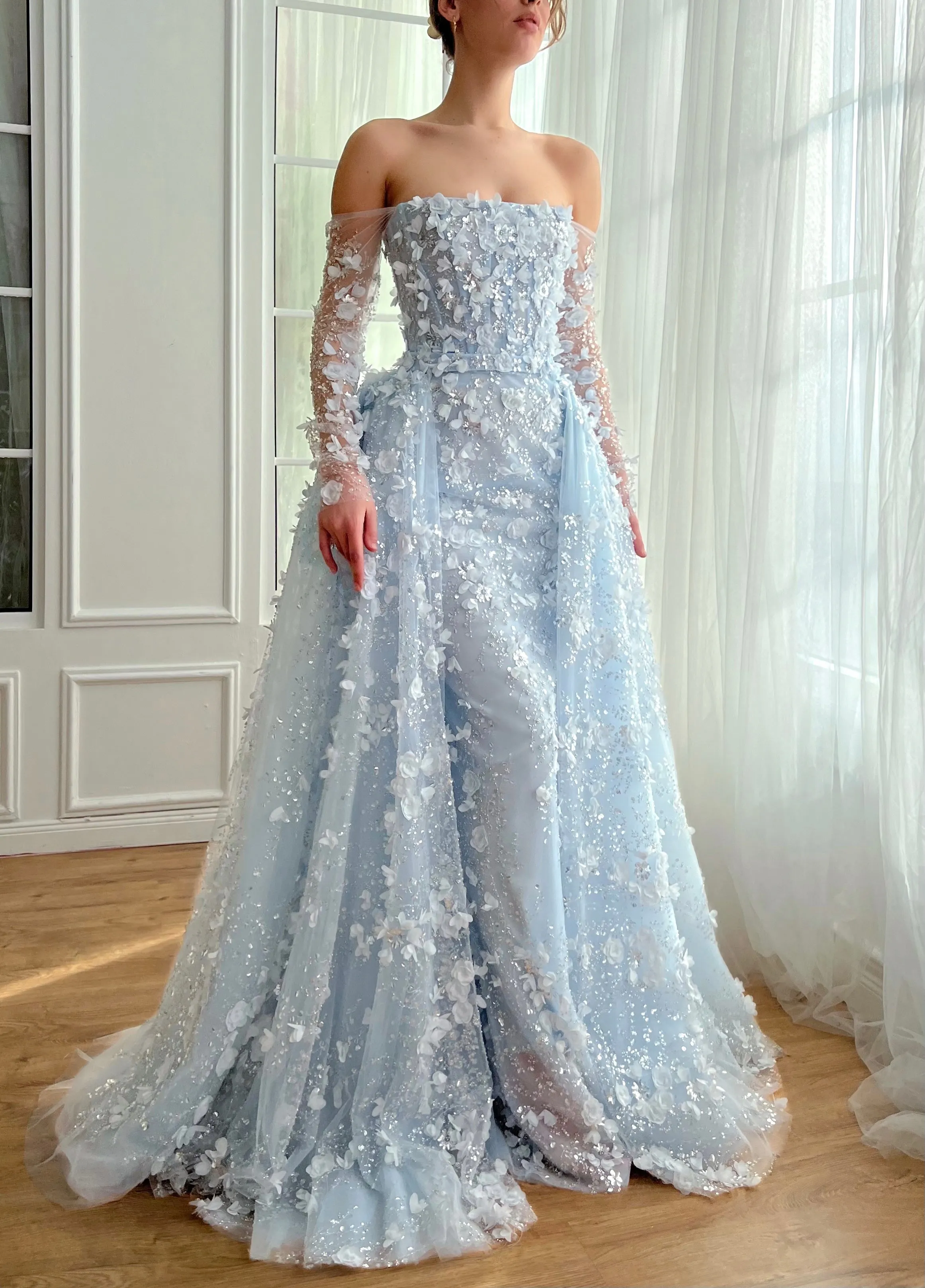 Baby Blue Serenade Gown