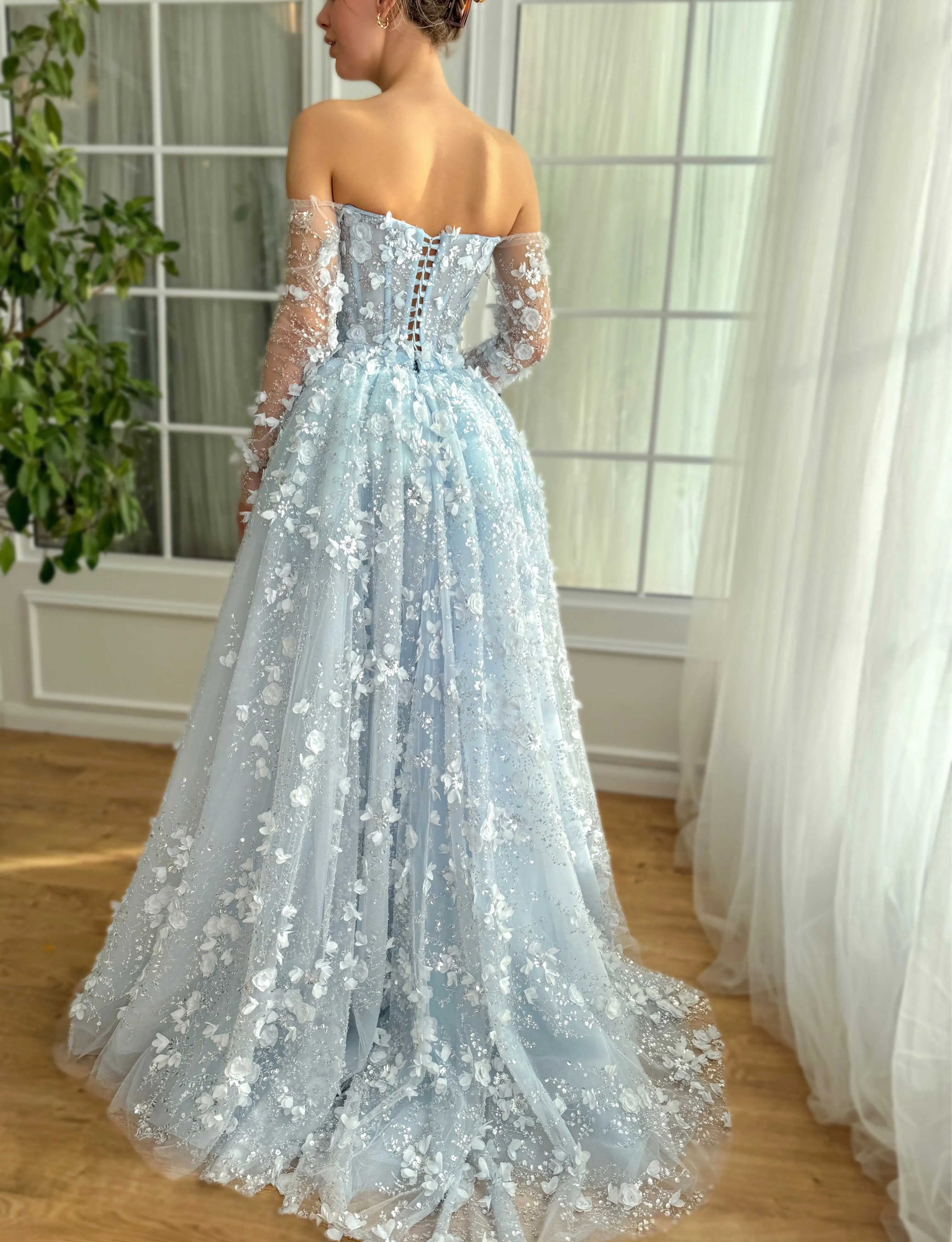 Baby Blue Serenade Gown