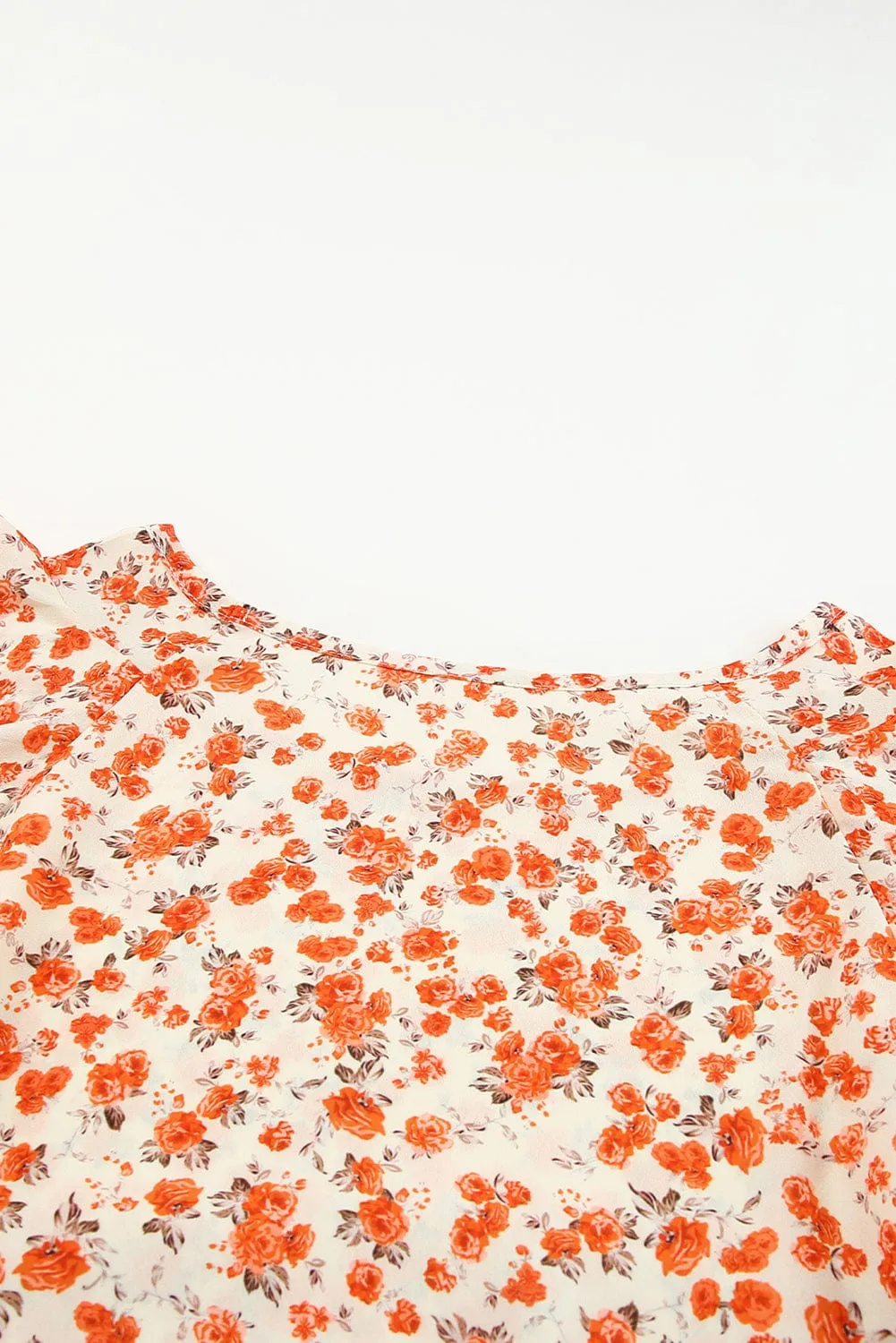 Bohemian Floral Blouse
