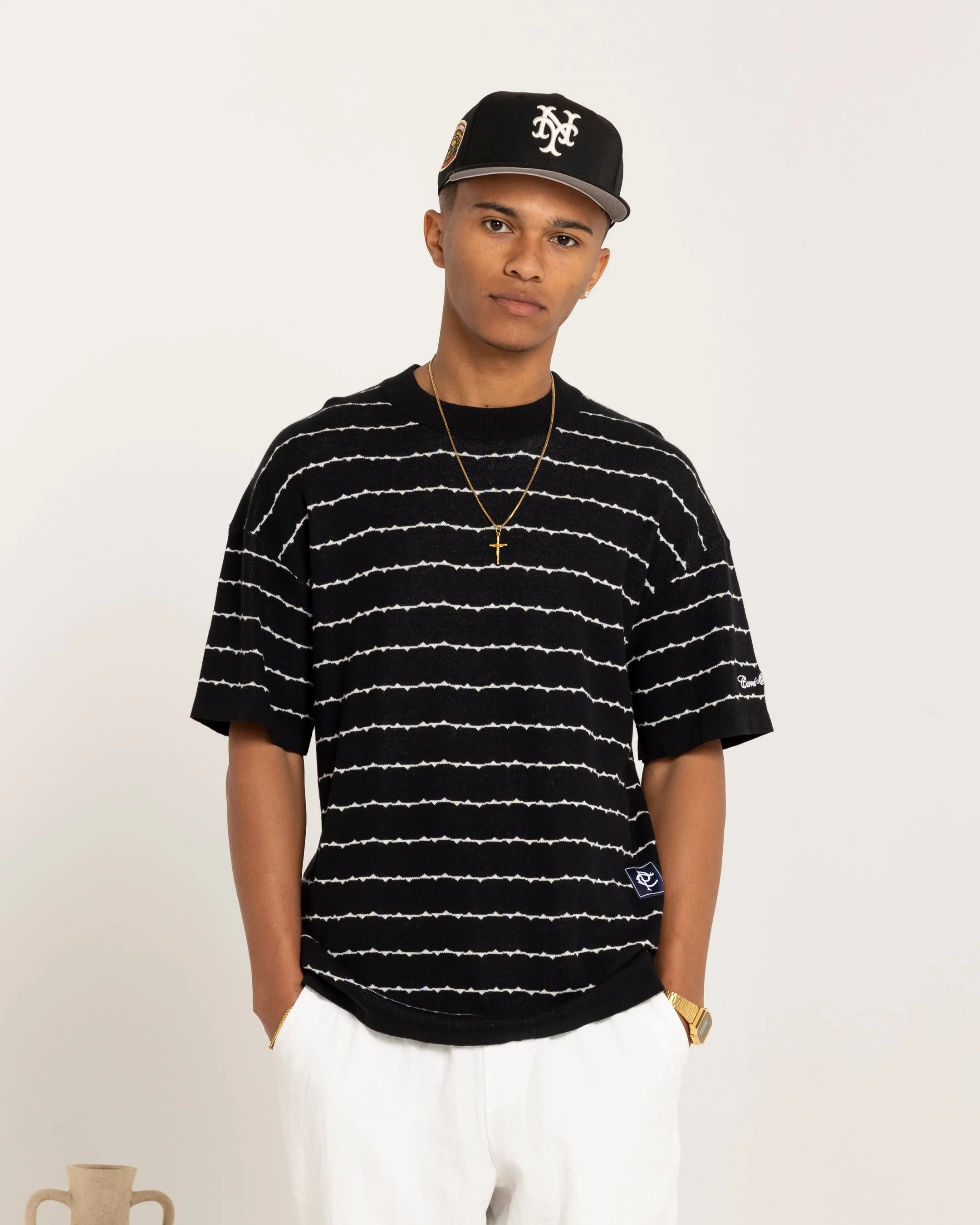 Carre Thorny Oversized T-Shirt Black