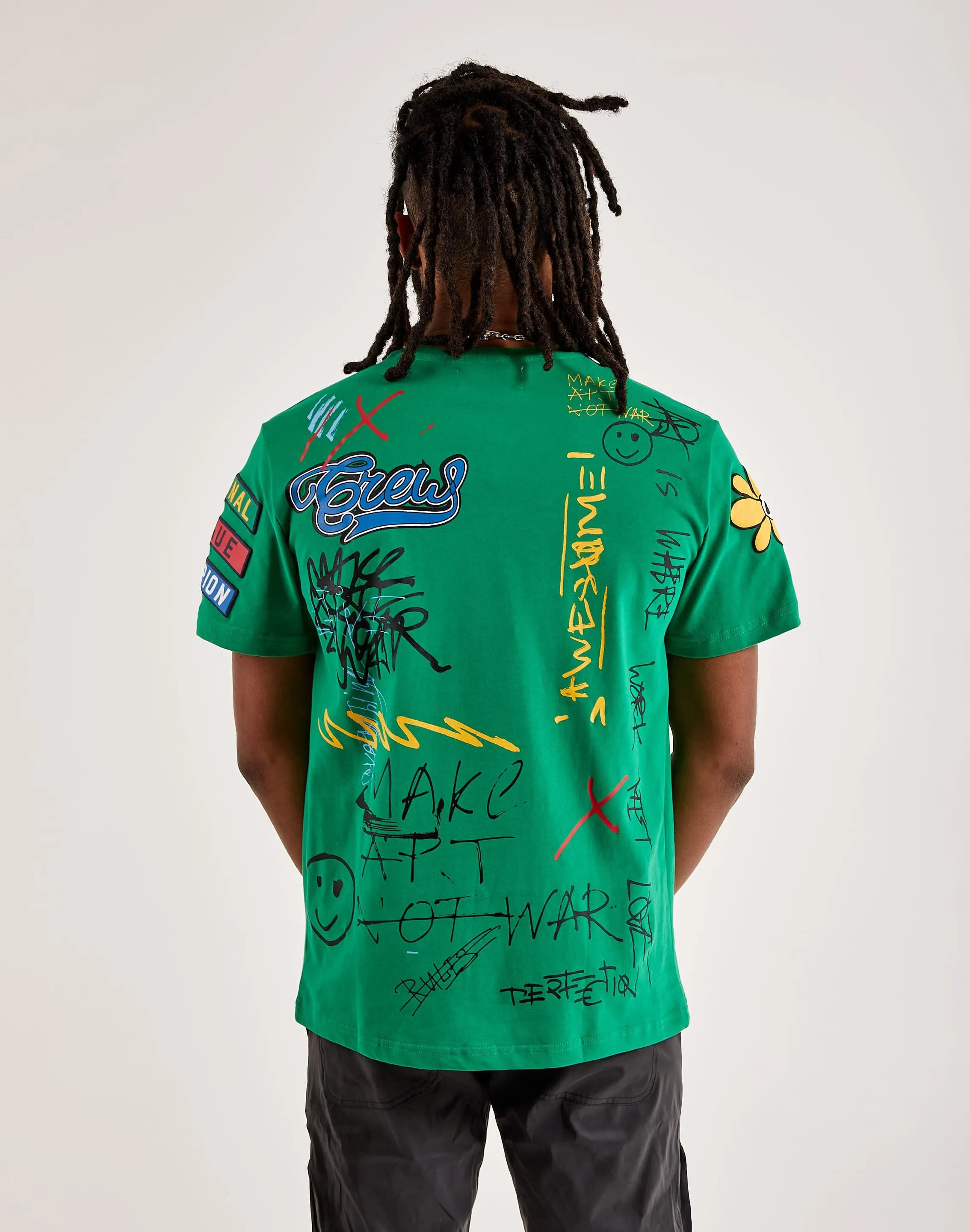 First Row Make Art Not War Tee