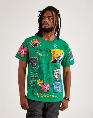 First Row Make Art Not War Tee