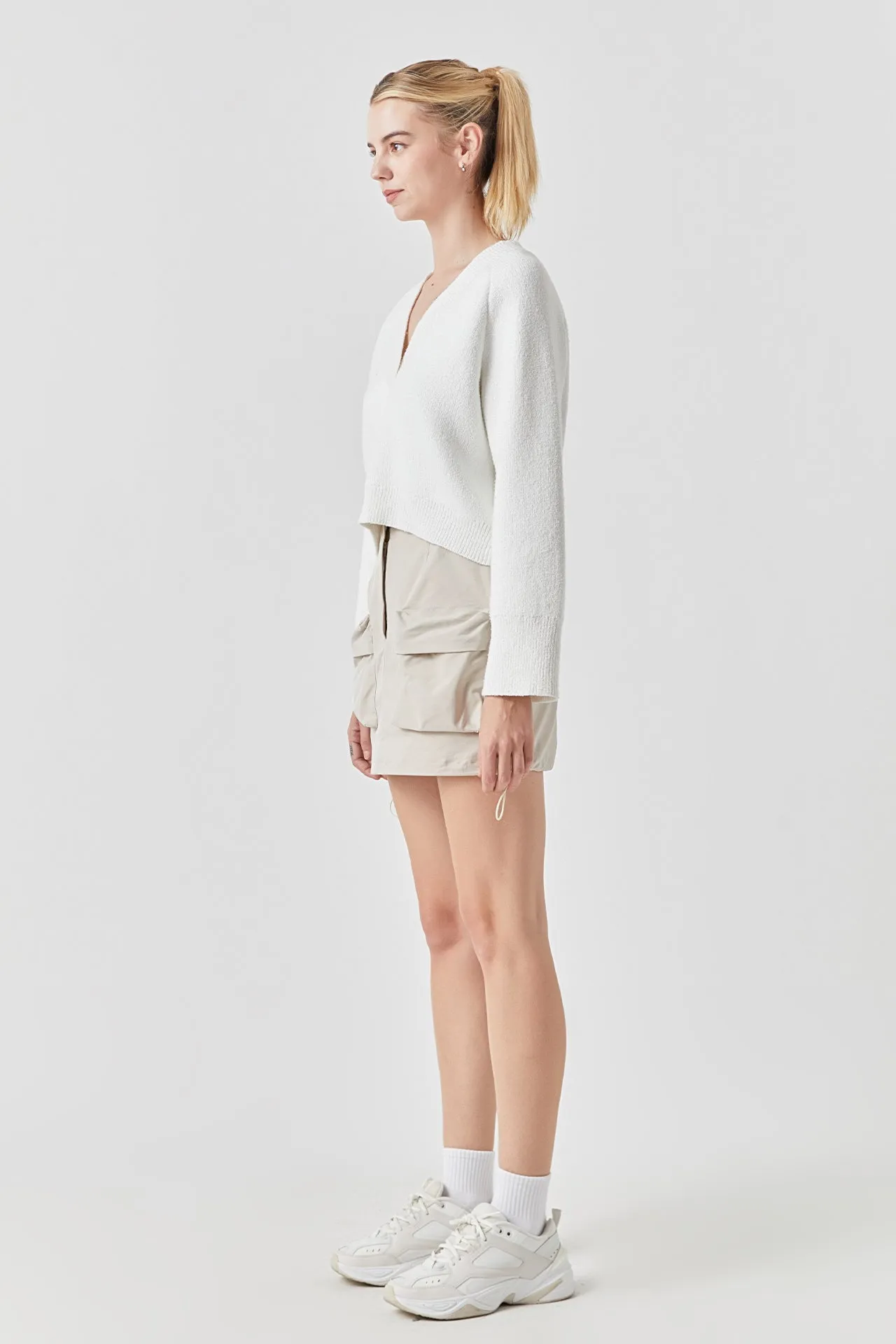 Grey Lab - Cargo Mini Skirt