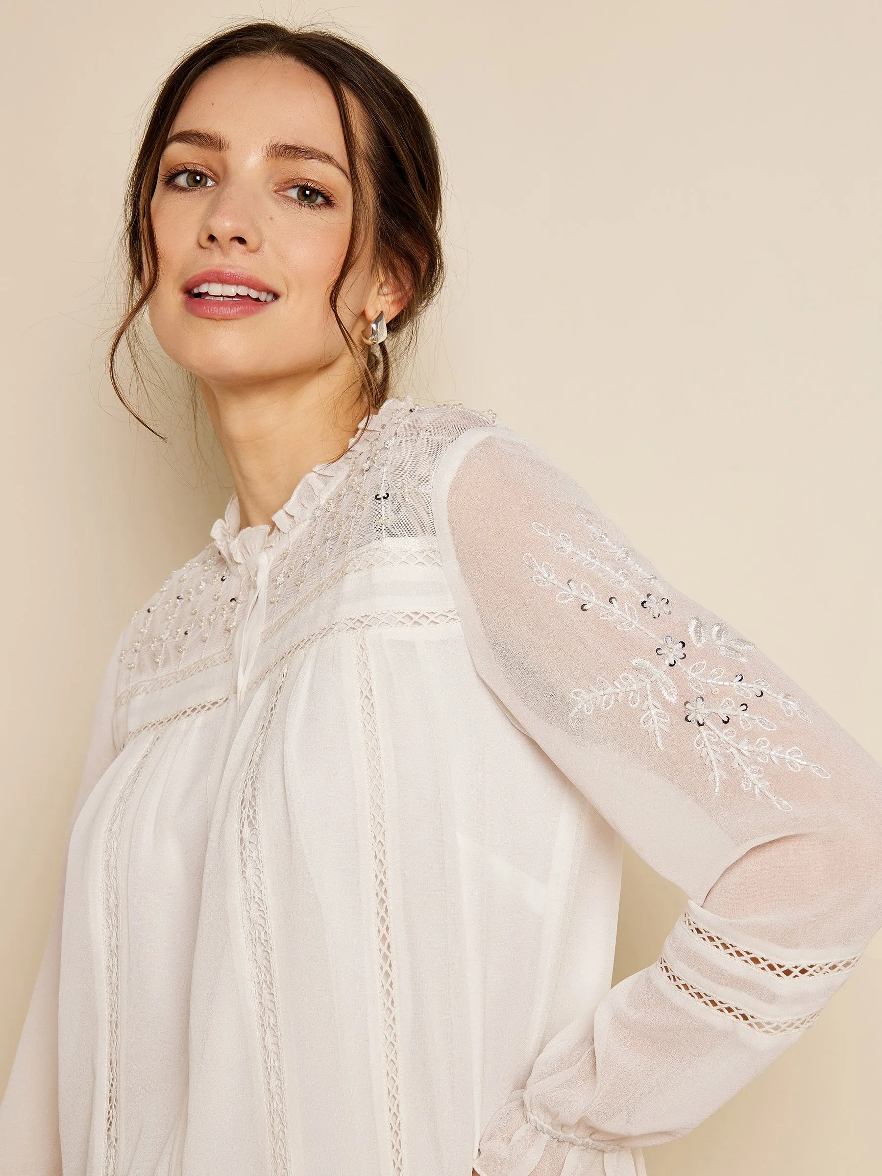 GWD Bianca Embellished Blouse