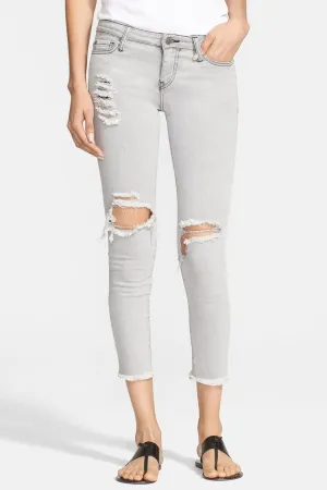 IRO JAROD Distressed Skinny Jean - Grey Used