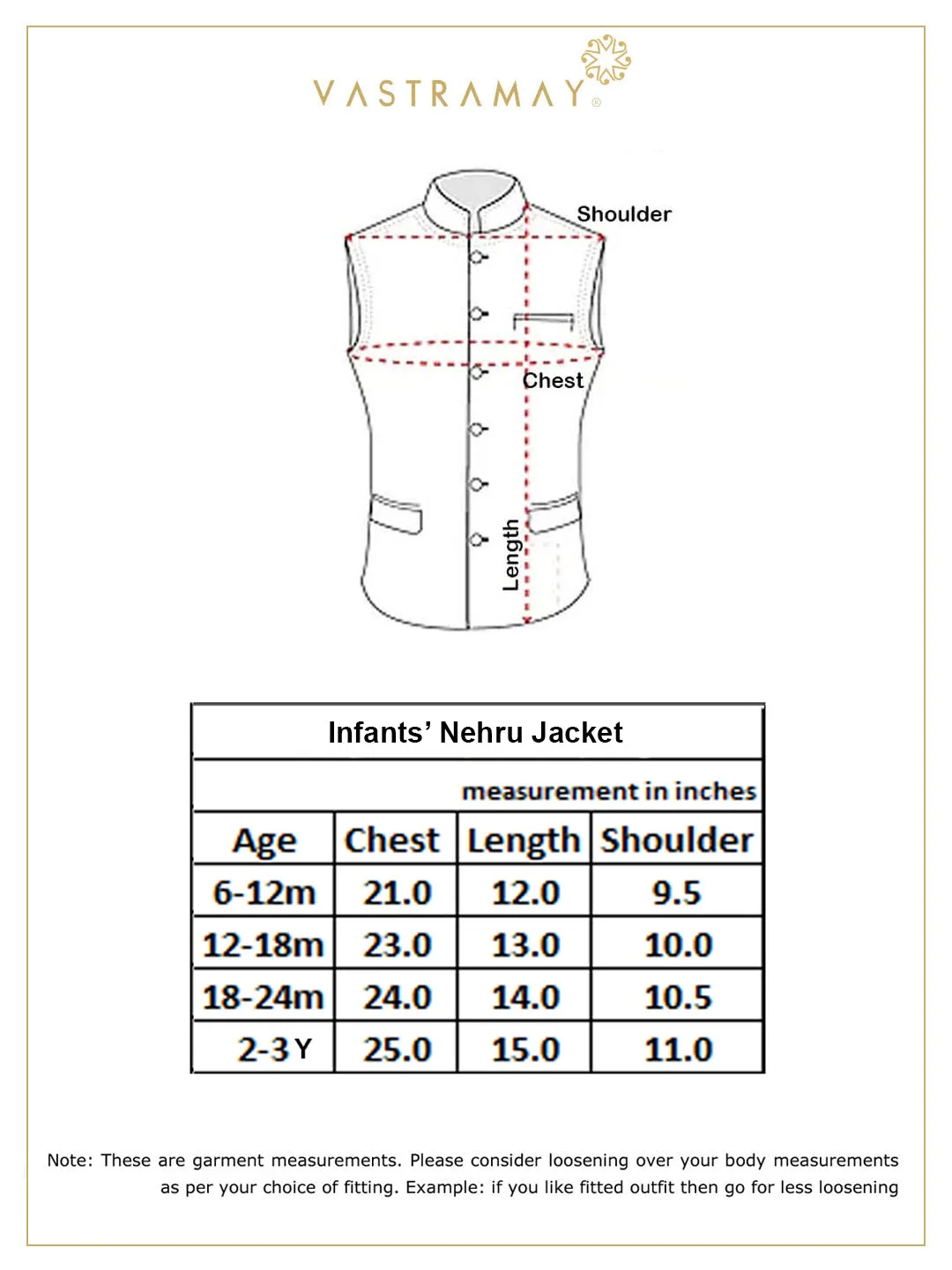 Jashvi Boy's Blue Woven Design Slim Fit Nehru Jacket
