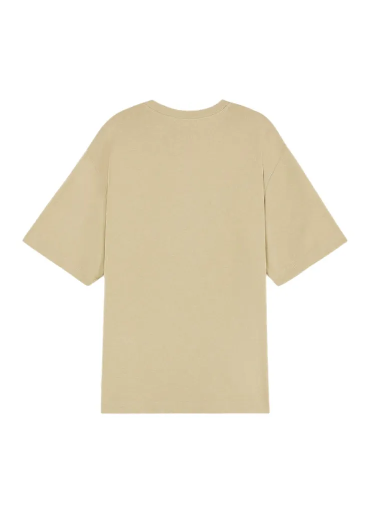 Maison Kitsune Bold Fox Head Patch Oversize Tee Shirt LM00107KJ0119