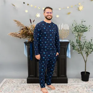 Men's Jogger Set in Hanukkah