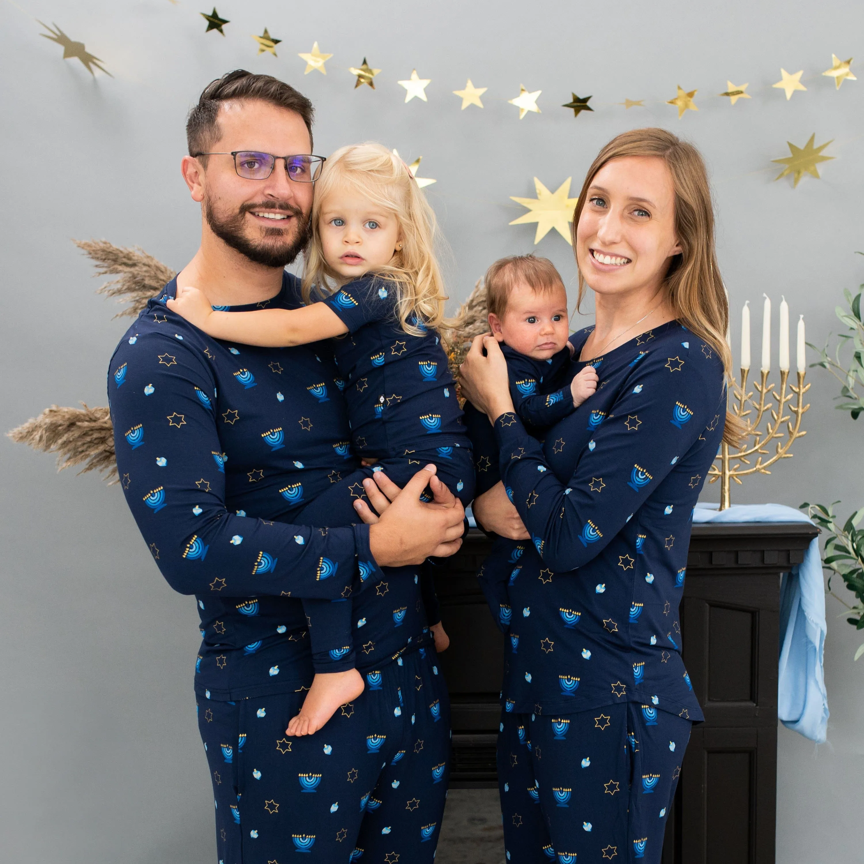 Men's Jogger Set in Hanukkah