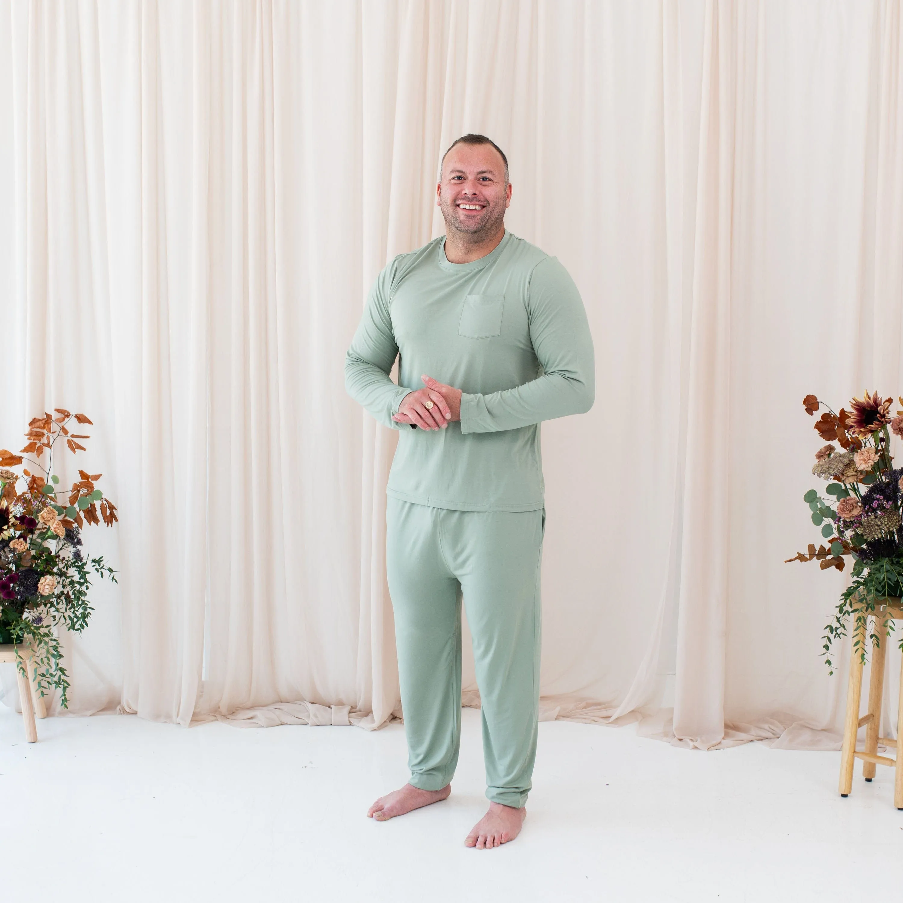 Men's Jogger Set in Thyme
