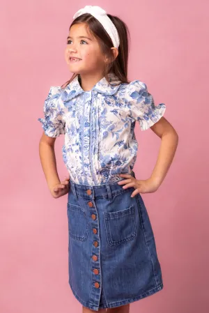 Mini Sophia Blouse - FINAL SALE
