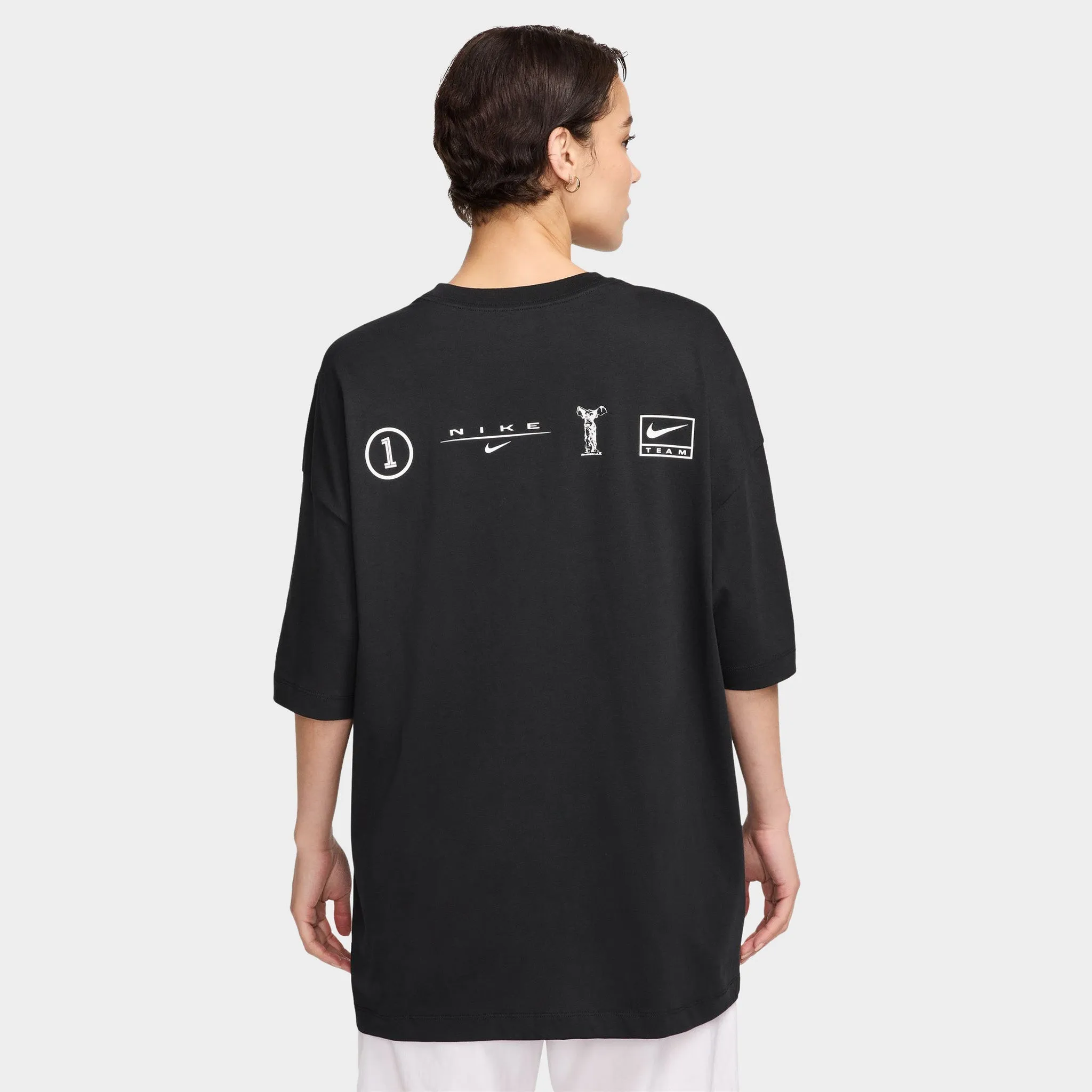 Nike Sportswear Women's Oversized Dance Graphic T-Shirt / Black