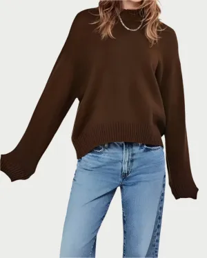Oversized Cashmere Crew