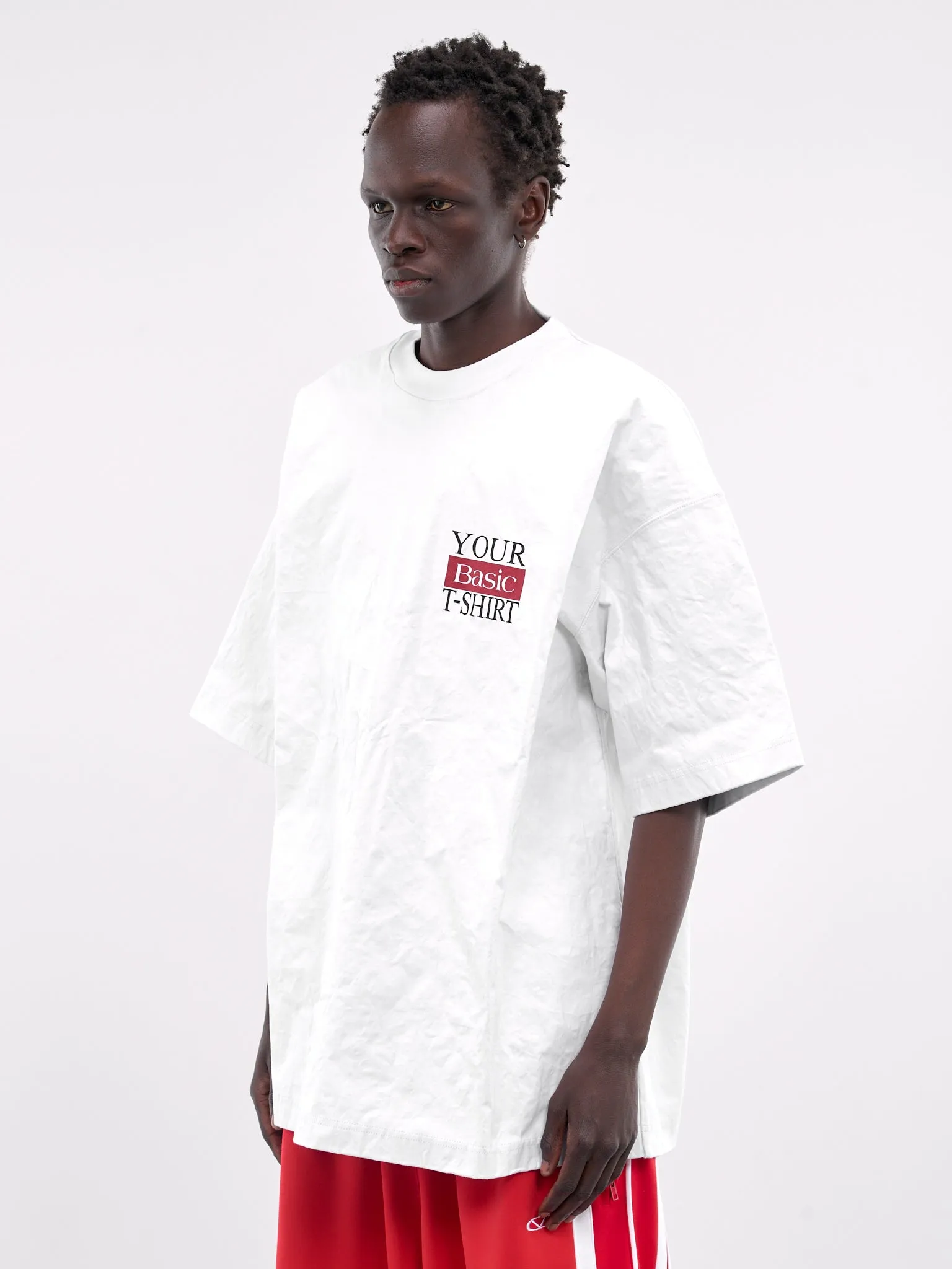 Oversized Graphic Tee (UA66TR1120W-WHITE)