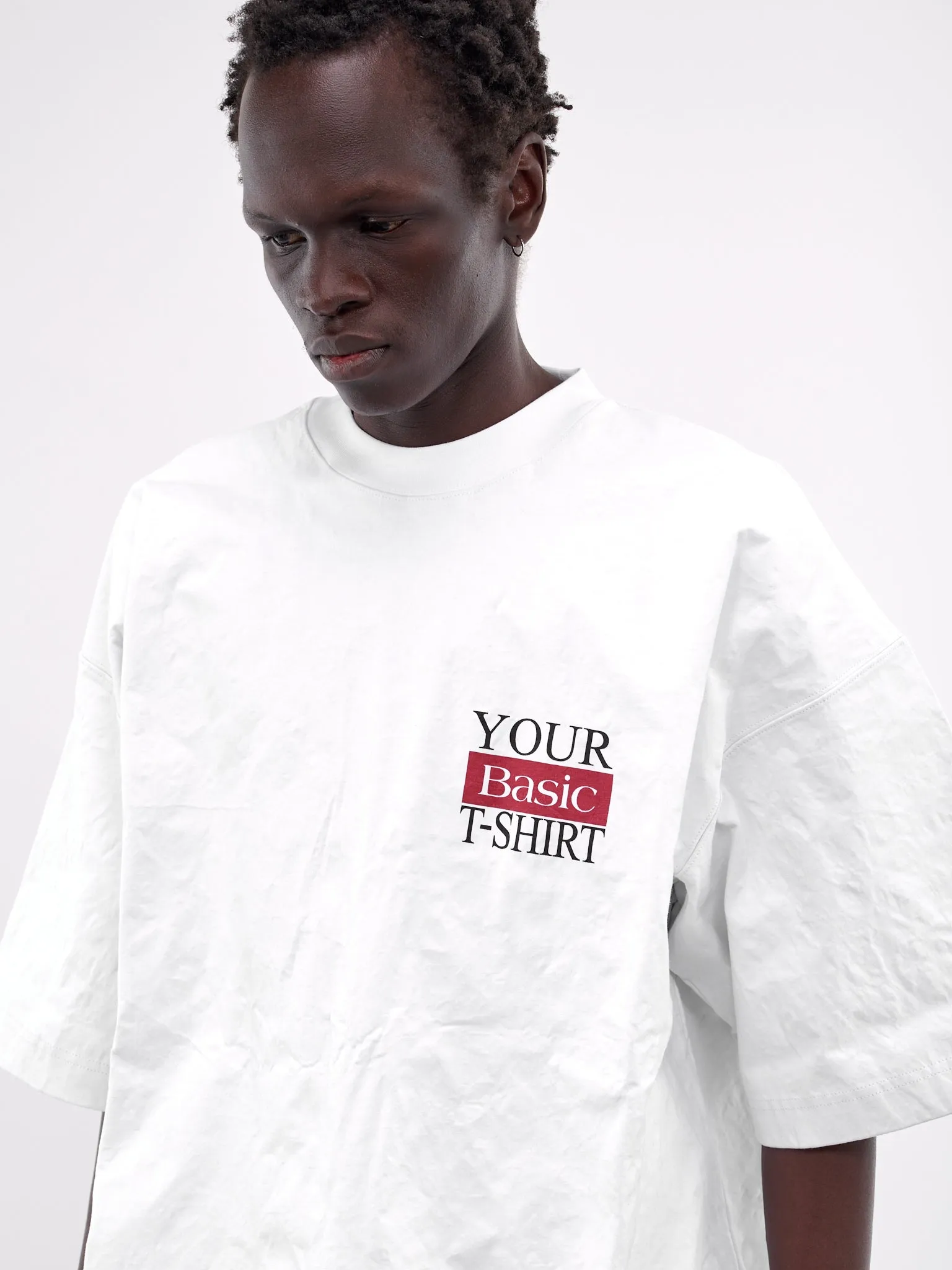 Oversized Graphic Tee (UA66TR1120W-WHITE)