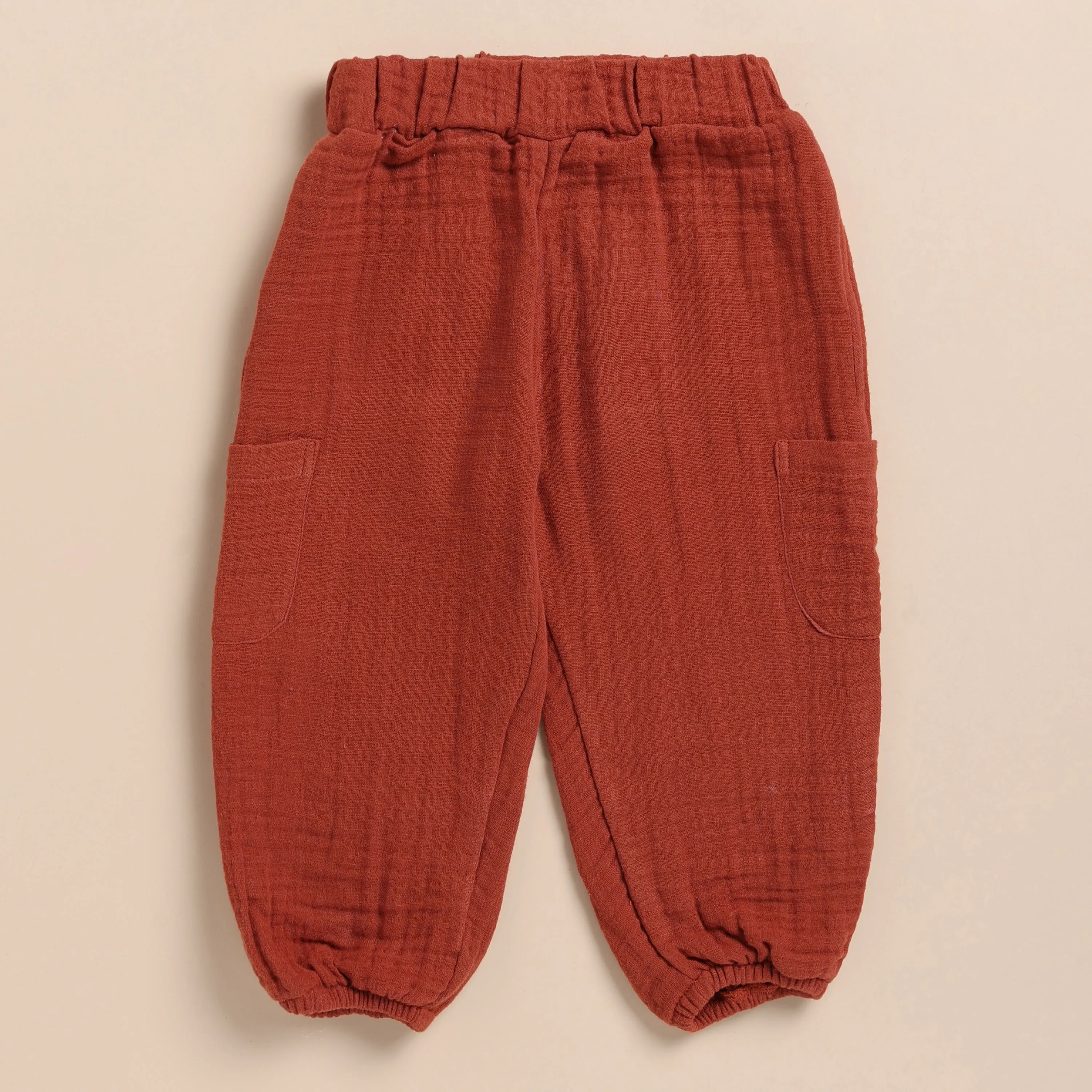 Picante Organic Muslin Short Sleeve Henley Tshirt With Lounge Pant Set