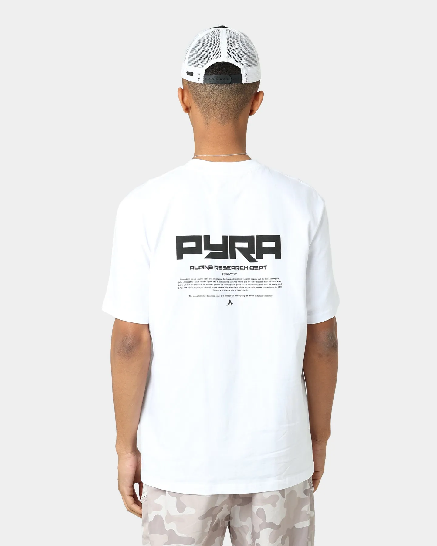 Pyra Research Dept T-Shirt White/Black