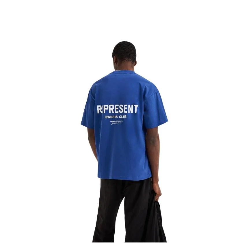 Represent Owners Club T-Shirt - Cobalt