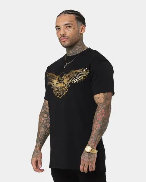 Saint Morta Bird Of Prey Lafayette T-Shirt Black/Gold