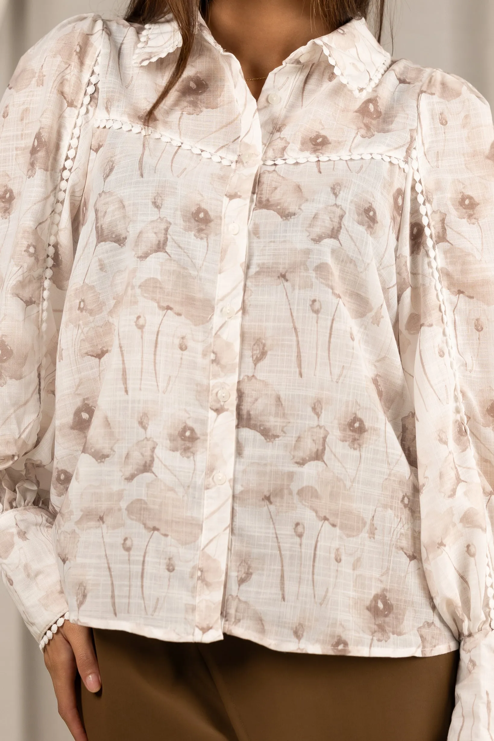The Grand Flora Shirt Blouse